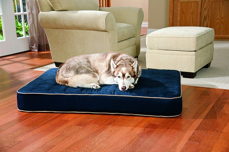 Orthopedic Dog Bed - 2-layer Memory Foam Crate Mat With Machine