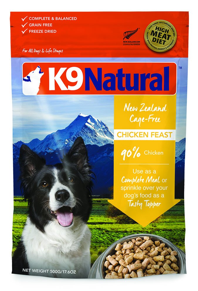 k9 natural freeze dried raw dog food