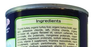 quality canned dog food ingredients