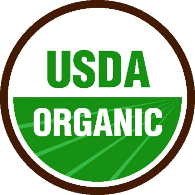 usda organic label