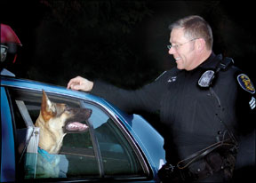 Training Police Dogs Using Positive Methods