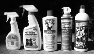 skunk deodorizing sprays