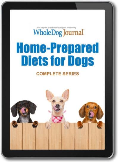 Home Prepared Diets For Dogs