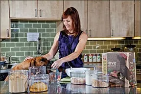 Dehydrated dog foods are increasingly popular.
