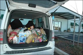 SPCA Dog Food Donations