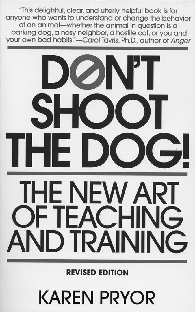 karen pryor dog training book