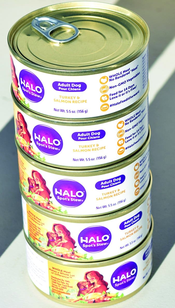 Halo canned dog food