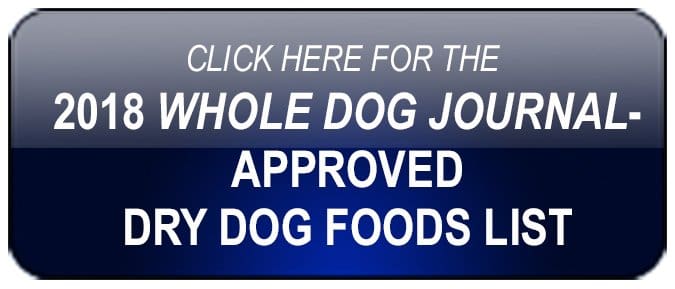 whole dog journal best dry dog foods