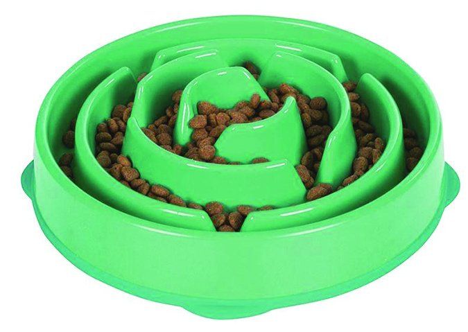 outward hound slow feeder bowl