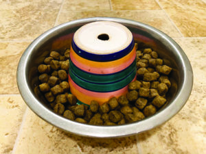 Homemade slow feeder bowl sale