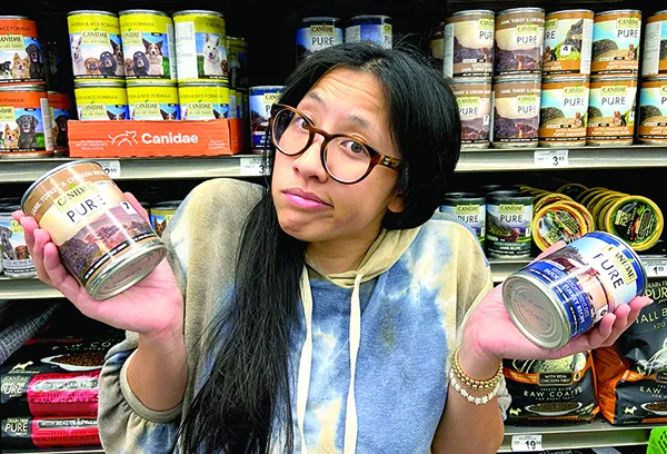 tashemailed canned dog food