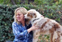 dog licking person's face