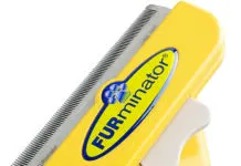 The furminaor is to a tool for shedding dogs that removes excess fur.