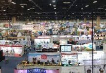 Trade expos like the pictured Superzoo, or the upcoming Global Pet Expo lets manufacturers show off their upcoming wares.