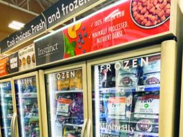 Raw frozen dog food is an increasingly popular option for pet owners.