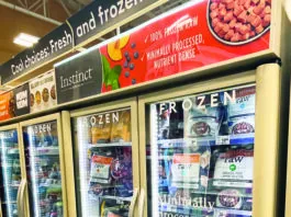 Raw frozen dog food is an increasingly popular option for pet owners.