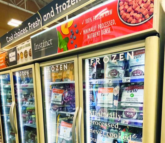 Raw frozen dog food is an increasingly popular option for pet owners.