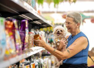 Unlike many artificial sweeteners sorbitol is safe for dogs.